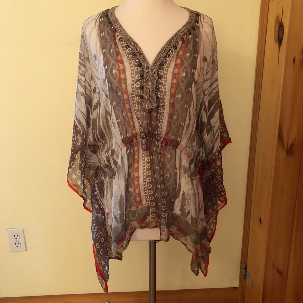 Alberto Makali Silk Top